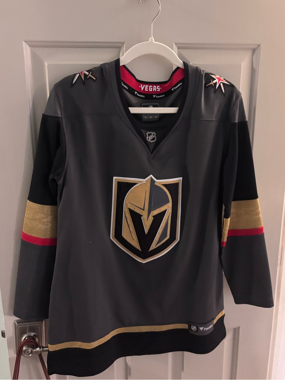 Official NHL Vegas golden knights women’s jersey